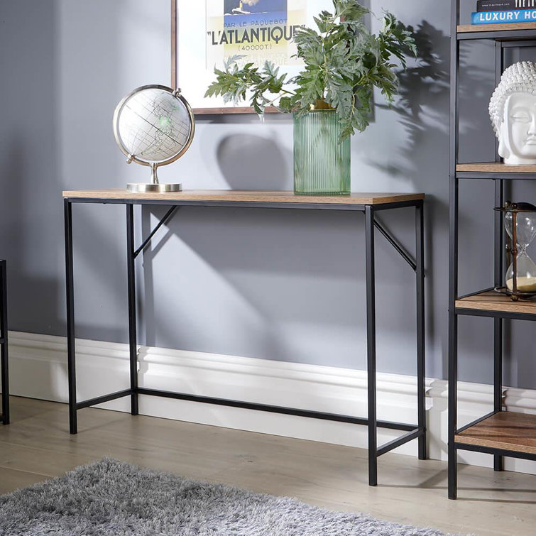 Borough Wharf Airik Industrial Hallway Console Table Unit | Wayfair.co.uk